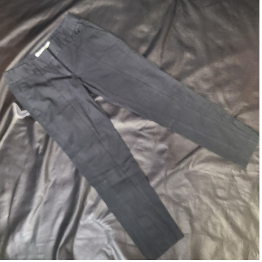 Zara Basics black denim straight-leg jeans size medium